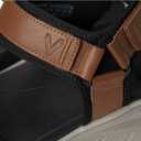 Vionic Mens Walk Max Wanderer Sandal Hazelnut Leather & Mesh 10.5 M