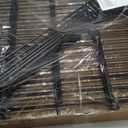 10 Panels No Dig Decorative Outdoor Garden Fence for Yard, 32 in(H) X 23.6 ft(L) Animal Barrier Fencing Rustproof Metal Wire Panel Border for Dog, Rabbits, and Patio Temporary Ground Stakes