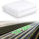 Garden Insect Netting for Raised Beds Extra Large Fruits Tree Netting Pest Barrier White Ultra Fine Mesh Row Bed Covers Net for Vegetable Fruit Protection from Insect Bird Animals(12 x 50 ft)