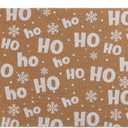 duduta Ho Ho Ho Snowflakes Christmas Door Mat 16.5"x28", Coco Coir Welcome Doormat Floor Entrance Mat Non Slip