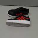 Adidas Unisex-Child Hoops 4.0 Basketball (8 Toddler, Black/White/Better Scarlet)