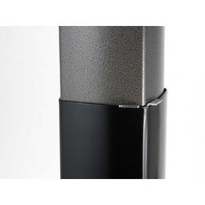 Lifetime 0040 In-Ground Black Steel Basketball Accessory for 4-inch Square Poles