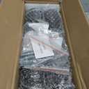 Adjustable Bed Legs Replacement for Adjustable Bed Base Frame, 4 Kind Threads Include,12 inch 3-in-1 Screw in Legs Set of 4