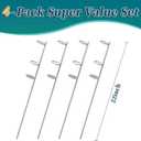 Sand Spikes for Surf Fishing, Heavy Duty Fishing Rod Holder Sand Spike for Beach, Surf, Bank and Shore Fishing