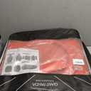 GIANT PANDA Customized Full Set Car Seat Covers Fit for Toyota Camry LE SE SE Nightshade 2018 2019 2020 2021 2022 2023 2024 Faux Leather- (Red)