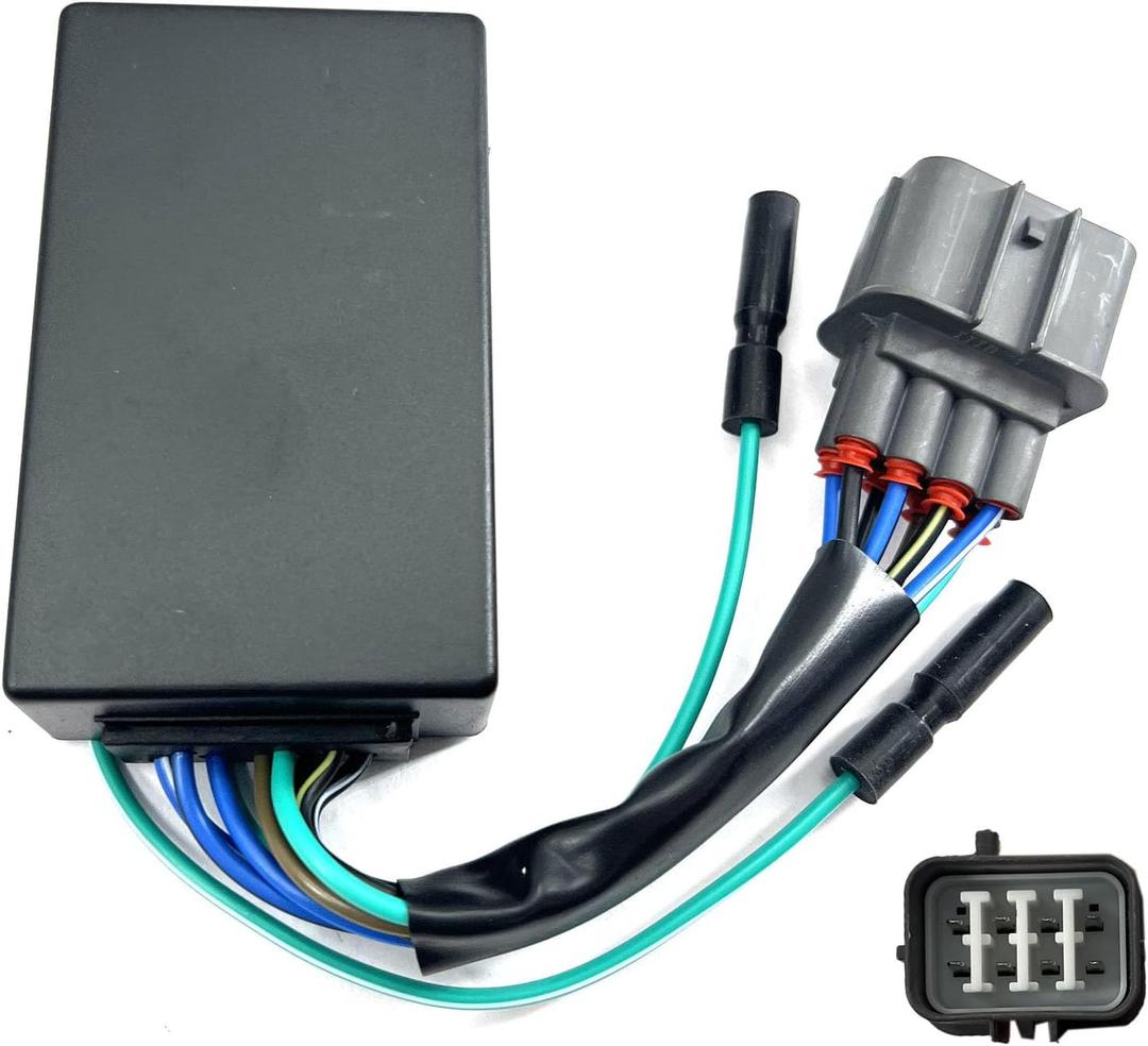 DEVMO High Performance CDI Box Compatible with Hon-da Rancher 350 TRX350 FE FM TE TM, 10 Pins DC Ignition CDI Box 30410-HN5-671 30410-HN4-671 30400-HN5-305 30400-HN4-305 30410-HN4-670 30410-HN5-670