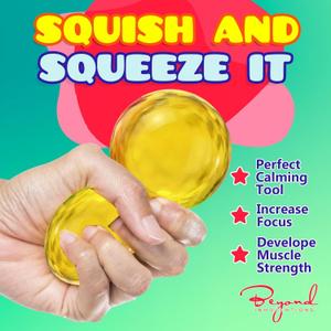 Stress Balls for Adults  16 Pack | Fidget Toys | XL Stress Ball, Back to School Supplies, Squishy Fidget Toys | Anxiety Relief Calming Tool | Squishy Balls for Autism & ADHD, Assorted