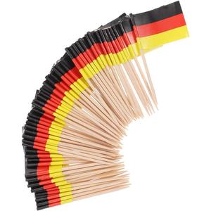 PRETYZOOM 200pcs Creative Cupcake Toppers Flags Fun Party Dessert Decor Unique Cake Decorations for Birthdays Theme Parties More for Cupcakes Fruit and Finger Foods