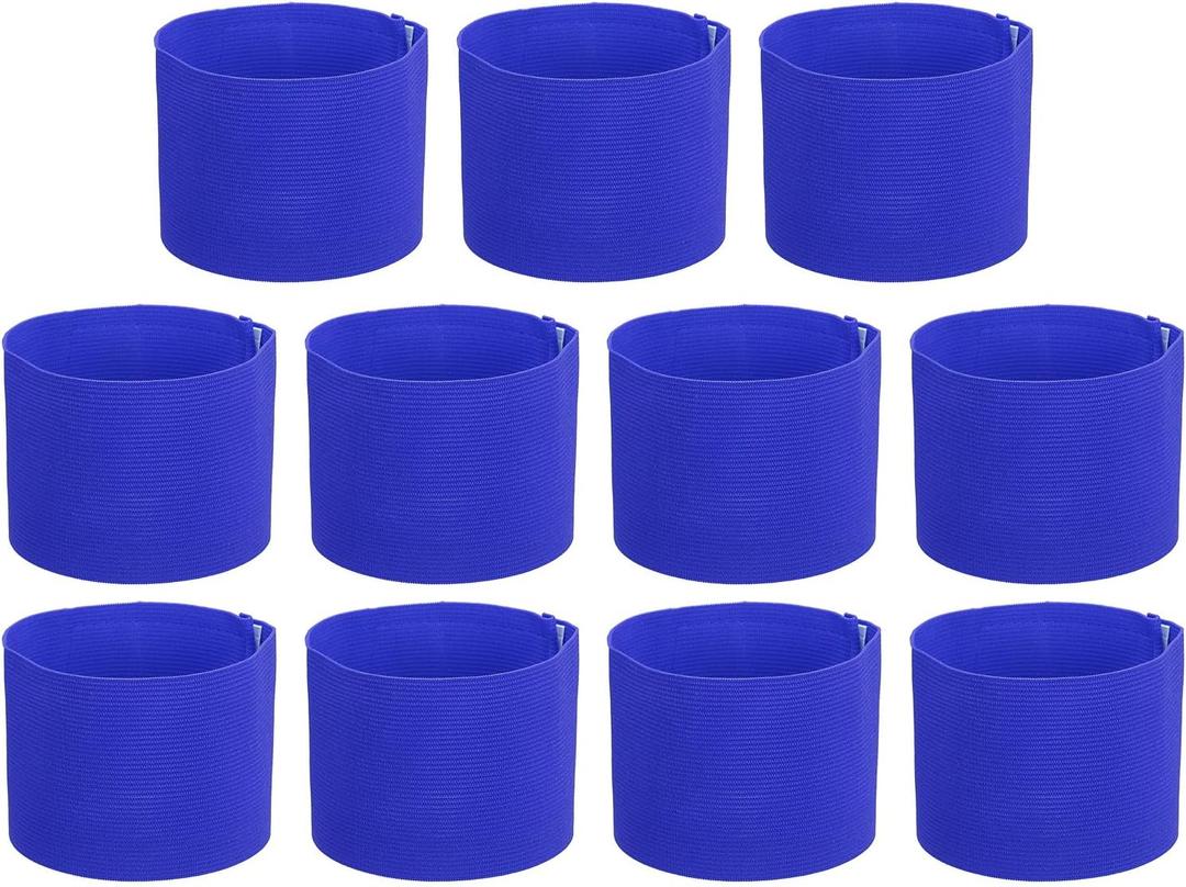 PATIKIL Soccer Captain Armband, Captain Arm Bands for Soccer Elastic Captain Arm Band Sports Captain Armband (Dark Blue)