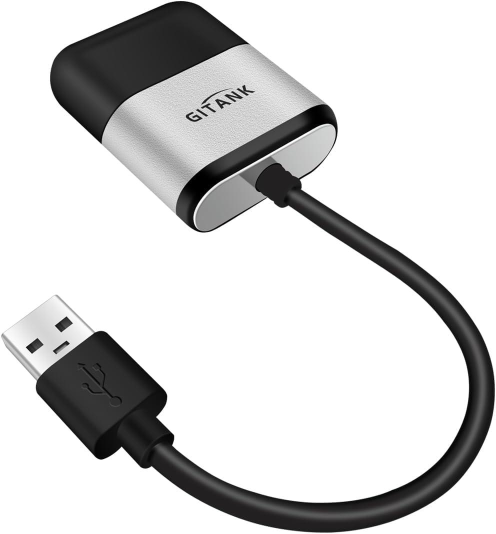 USB Bluetooth 5.3 Car Adapter Compatible for Infiniti, Nissan, GMC, Chevy, Honda, Ford, Mazda Music Interface Connector