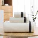 XIQ 40x80 Inches Bath Sheets Extra Large Bath Towels Set Super Soft Quick Dry Luxury Microfiber Shower Towels for Bathroom White,1PCS