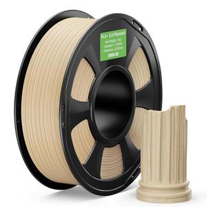 DEEPLEE PLA+ 2.0 Filament 1.75mm, Stronger Toughness 3D Printer Filament, Beige 1KG, Upgrade PLA Plus 3D Printer Filament, High Speed PLA+ Filament for Most FDM 3D Drucker