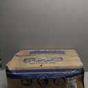 Laura Ashley - Queen Comforter Set, Reversible Cotton Bedding, Includes Matching Shams with Bonus Euro Shams & Throw Pillows (Natalie Sage/Off White, Queen)