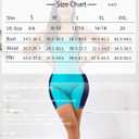 Halcurt Women's Boyleg One Piece Swimsuit Racerback Athletic Boyshort Bathing Suit