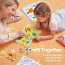 2 x Klever Kits Easter Foil Art Kit for Kids - Arts & Crafts Supplies, Mess Free Coloring, Easter Basket Stuffers, Foil Foam Stickers, Creative Travel Toys, Birthday Gifts for Boys & Girls Ages 4 and Up