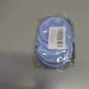 2 Pack Reusable Snack Containers with Lids, Double Compartment Silicone Snackle Box Container for Salad Sauce Condiments Snack, Small Mini Food Snackle Boxs for Lunch, Travel, Office, Picnic