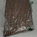 SUNNYPARK Christmas Tree Collar, Handmade Artificial Rattan Wicker Christmas Stand Tree Collar Basket Base Cover for Holiday Decoration-Square Brown