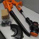 BLACK+DECKER 20V MAX Weed Eater, Edger and Sweeper Combo, Includes 2 Batteries and Charger, Cordless Electric Weed Wacker and 130 Mph Hard Surface Leaf Blower, 10 in. (LCC222)