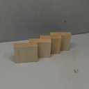 Bright Creations Unfinished MDF Wood Blocks for Crafts, 1 in Thick Wooden Square Blocks (4x4 in, 4 Pack)