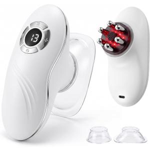 5-in-1 Face & Body Sculpting Machine, Gua Sha & Vacuum Cupping Massager, Lymphatic Drainage, Anti-Cellulite & Skin Firming Care for Belly, Arms, Legs, Waist & Back