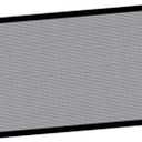Yardwe 1Pc Dog Safety Mesh Gate Pet Enclosure Fence for Indoor Outdoor Use Black for Dogs Cats Pets Easy to Assemble Provides Area