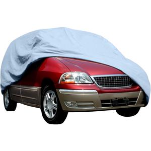 Budge Duro 3 Layer Van Cover, Water Resistant, Scratchproof, Dustproof Cover, Fits Vans up to 19'6", Gray