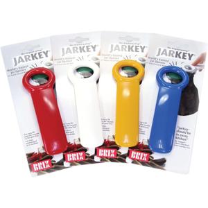 Brix Original Easy Jar Key Opener 2-Pack, Stainless Steel Jar Opener