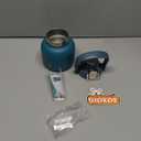 BJPKPK Insulated Water Bottles with Straw, 20 oz Cute Water Bottles with Handle, BPA Free Stainless Steel Metal Jug, Easy Carry Flasks for Men & Women, Light Blue