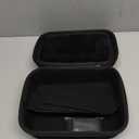 ProCase Hard Shell Camera Case for Canon Rebel T7/EOS R100/R50/DSLR/SLR/Nikon/Sony/Mirrorless Cameras, Soft Padded Digital Camera Travel Bag with 1 Shoulder Strap and 3 Adjustable Dividers -Black