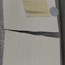 Stone Bath Mat 24"x16" - Diatomaceous Earth Shower Mat, Quick Dry, Anti-Slip, Modern Design with Bonus Non-Slip Pad - Perfect for Home Safety and Style, White, Semicircle