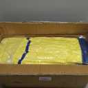 Hushee 6 Pack Large Microfiber Tube Mop Heads 18 oz Heavy Duty Commercial Industrial Wet Mop Head Refill Reusable Machine Washable Looped End Mopheads for Hardwood, Tile, Laminate Floors (Yellow)