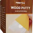 Wood Filler Putty - 9.87 oz, Walnut, Stainable & Paintable Repair Kit for Furniture, Quickly Fix Cracks, Chips, Nail Holes & Defects in Wood Floors & Cabinets - Easy Sanding