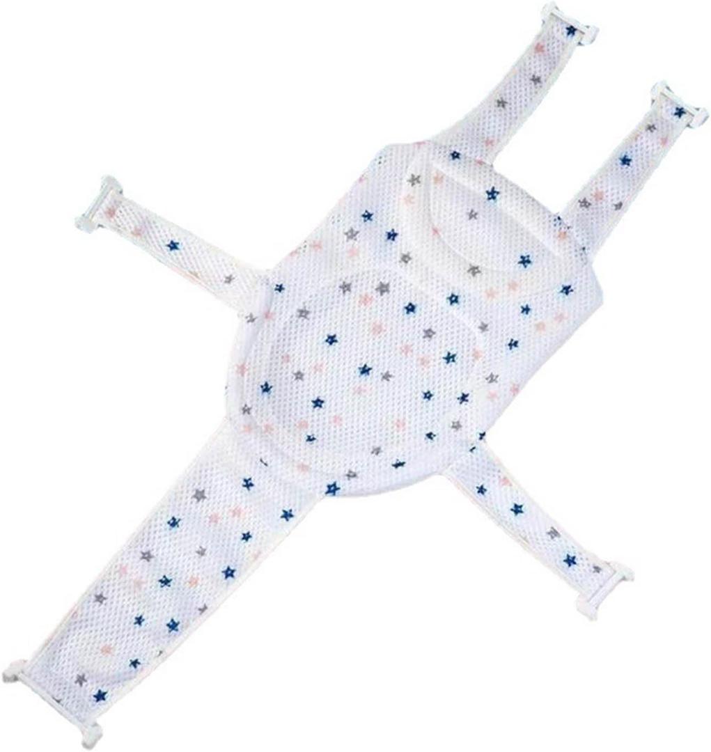 General Adjustable Baby Bath Seats Net Newborns Baby Not Slip Bathtubs Net Pad Bathtubs Net