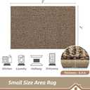 BEQHAUSE 2x3 Entryway Rug Indoor Door Mat Non-Slip Washable, Hallway Rugs Absorbent & Stain Resistant Hall Carpet Runner Rugs for Entryway, Front Door Floor Mats Laundry Room Rugs for Entry, Taupe