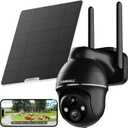 ZUMIMALL 4G LTE Cellular Solar Security Cameras Wireless Outdoor, 3MP No WiFi Cameras for Home Security, 360 Live View, 2K Color Night Vision, PIR Motion Sensor, 2 Way Talk, Built in SIM Card