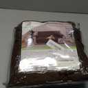 U-NICE HOME Sectional Couch Cover for Dogs Chaise Lounge Reversible Sofa Cover Furniture Protector Cover for Pets with Elastic Adjustable Strap (Chaise Lounge, Chocolate/Chocolate)