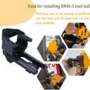 Vinyl Siding Adaptor Tip for Dewalt Roofing Nailer Cordless 20v DCN45RND1, DCN45RN, DCN45RNB Tip Replacement Vinyl Trim Adaptor and Vinyl Siding AdaptorA&B style)