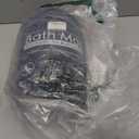 Disolla Navy Blue Bathroom Rug 24x44 Inch - Thick Chenille Bath Mat, Large Shaggy Plush Absorbent Rug, Non-Slip Machine Washable Floor Mat for Double Vanity