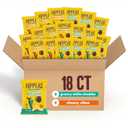 Hippeas Chickpea Puffs, Cheeze Variety Pack: Vegan White Cheddar, Nacho Vibes, 0.8 Ounce (Pack of 18), 3g Protein, 2g Fiber, Vegan, Gluten-Free, Crunchy, Plant Protein Snacks (EXP 02/05/26)