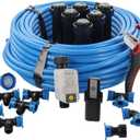 Orbit 50022 Medium-Area 1-Zone All-in-One Automatic Watering System with B-hyve Smart Hose Watering Timer and B-hyve Smart Wi-Fi Hub, Up to 1,250 sq ft