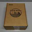 Matte Black Soap Dispenser Set, Kitchen Soap Dispenser Set with Black Stainless Steel Pump, Perfect for Kitchen Decor and Accessories. (Black)