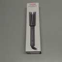 LA MAESII Automatic Rotating Curling Iron, Hair Curler with 3 Temps Fast Heating, 2-Way Rotating 1 Inch Curling Wand, Ceramic Coating, Ionic, Anti-Scald, Anti-Tangle, Dual Voltage Auto Shut-Off (Gray)