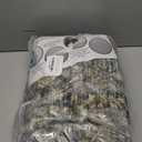 MontVoo-Vintage Area Rug 5X7 Green Rugs for Living Room-Soft Distressed Printed Rugs for Bedroom-Non Slip Carpet-Machine Washable Rug for Dining Room Living Room Bedside Office,  Olivegreen