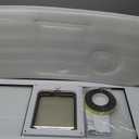 Cat Door for Windows Width Adjustable 31.5" to 35.43" Easy 10 Minute Installation Magnetic Suction Design Weatherproof for Cats Ideal Cat Door for Window Use L