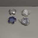 4 Pc Wheel Center Caps Hub Caps Rim Center Caps for Toyota Rav4 2006-2012 Wheel Caps Hubcap Center Covers No.4260B0R020 Silver Tone Plastic