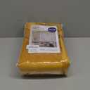 MIULEE Velvet Curtains 96 inches 2 Panels - Luxury Blackout Curtains for Bedroom Living Room Thermal Insulated Fall Decor Super Soft Window Drapes Rod Pocket & Back Tab, Mustard Yellow