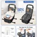 WONHOX Large Travel Backpack Carry on Flight Approved Laptop Work Business Backpack for Women Men Mochila de Viaje