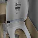 Bio Bidet BB2000 Bliss Electric Bidet Toilet Seat, Warm Water with Air Dryer, Heated Seat with Sensor and Slow Close Lid, Night Light, Remote Control, Elongated, White