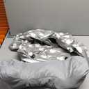 Love&go Soft Pillow Attached 2-in-1 Shopping Cart and High Chair Cover for Baby, Cotton Padded Cart Cover, Fold'n Roll Style, Portable with Carry Bag (Gray Elephant)