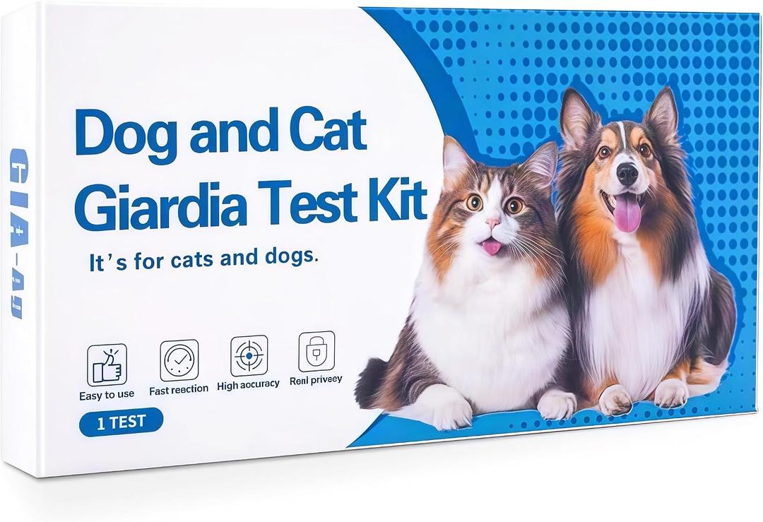 Giardia Test Kit for Cats and Dogs 2pc